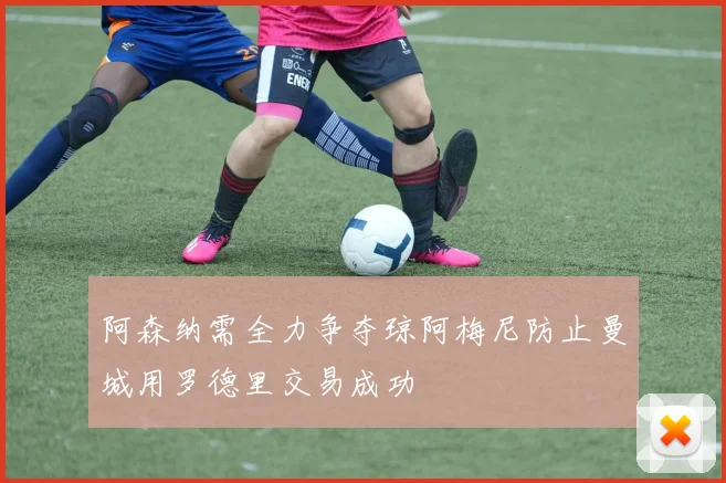 阿森纳需全力争夺琼阿梅尼防止曼城用罗德里交易成功
